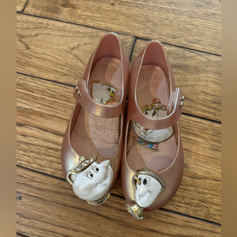 Mini Melissa Beauty and the Beast shoes